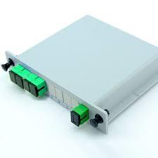 SC APC PLC 1X4 Splitter Fiber Optical Box FTTH PLC Splitter Box with 1X4 Planar Waveguide Type Optical Splitter