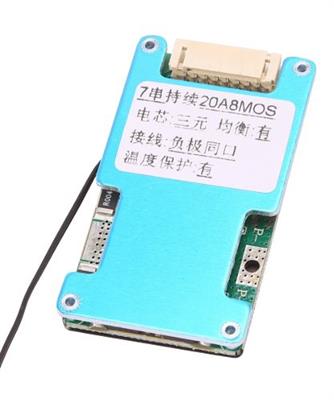 OUMERY BMS 7S 24V Lithium Battery Protection Board 18650 Balancer BMS Power Bank Charging for Motorcycle Scooter(20A)