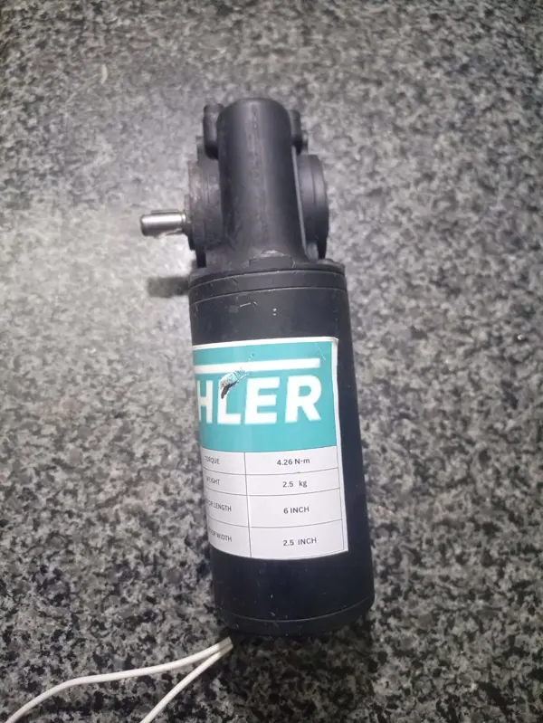 DC 24 VOLTS Worm Gear Motor 
