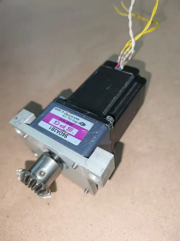 High Torque NEMA 23 Stepper Motor with Gearbox (4S56Q-03076SG + S6DA75B-A337)| CNC, Robotics, Automation