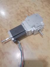 Stepper Motor Nema 23 With worm gear stepper motor with dual output shafts