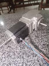 Stepper Motor Nema 23 With worm gear stepper motor with dual output shafts