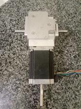 Stepper Motor Nema 23 With worm gear stepper motor with dual output shafts
