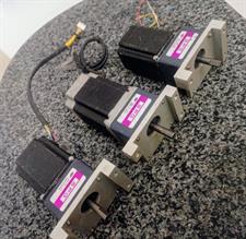 Set of 3 NEMA 23 Stepper Motors with Planetary Gearbox – Perfect for CNC Machines & Automation