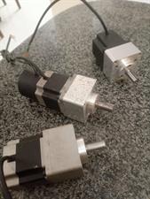 NEMA 23 Stepper Motor Set (3 PCS) with Planetary Gearbox – Ideal for 3-Axis CNC Machine