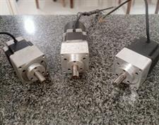 NEMA 23 Stepper Motor Set (3 PCS) with Planetary Gearbox – Ideal for 3-Axis CNC Machine
