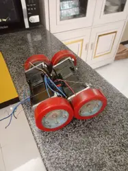 Premium Japanese BLDC Motor with Gearbox + Wheel – Perfect for Robotics, Carts, Wheelchairs & More!