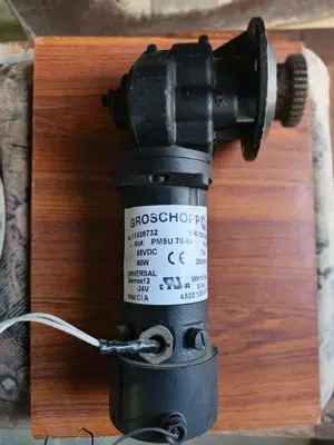DC 4BV Worm Gear Motor With High Torque  GROSCHOPP MOT PM5U 70-60