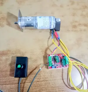 BLDC High Torque 30 Volts German Motor For Solar Panel Cleaning 