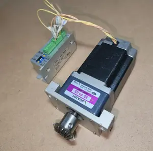 Autonics NEMA 23 Stepper Motor with Gearbox (A16K-M569HW + S6DA3B1 )DRIVER INCLUDED MD5-ND14 | High Torque Industrial CNC Motor