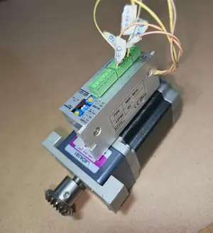 Autonics NEMA 23 Stepper Motor with Gearbox (A16K-M569HW + S6DA3B1 )DRIVER INCLUDED MD5-ND14 | High Torque Industrial CNC Motor