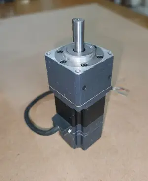 NEMA 23 Stepper Motor with Gearbox & Brake (ASM66MK-N5) | 1:10 Ratio | High Torque Industrial Motor