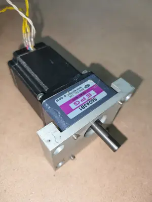High Torque NEMA 23 Stepper Motor with Gearbox (4S56Q-03076SG + S6DA75B-A337)| CNC, Robotics, Automation