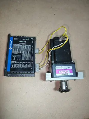 High Torque NEMA 23 Stepper Motor with Gearbox (4S56Q-03076SG + S6DA75B-A337)| CNC, Robotics, Automation