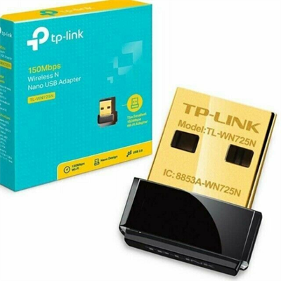 TpLink TL-WN725N 150Mbps Wireless N Nano USB Adapter - Ver 3.0