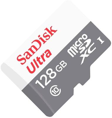 SanDisk Ultra microSDXC UHS-I 128GB Memory Card SDSQUNR-128G-GN6MN
