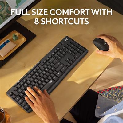 Logitech MK295 Silent Wireless Combo Keyboard Mouse