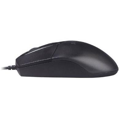 A4Tech OP-720S Wired Silent Click Mouse | Black