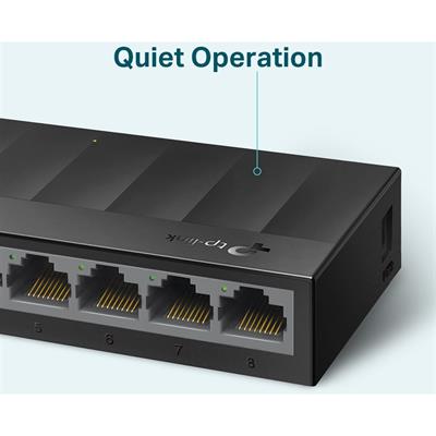 TP-Link LS1008G 8-Port 10/100/1000Mbps Desktop Unmanaged Switch Gigabit | Ver 4.0