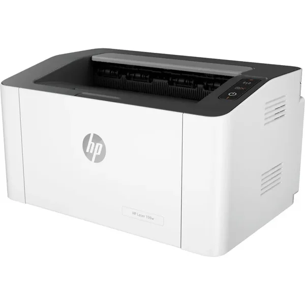 HP Laser 108w Printer, Monochrome Laser Printer, 21ppm, USB and WiFi, Compact Design (Official Warranty)