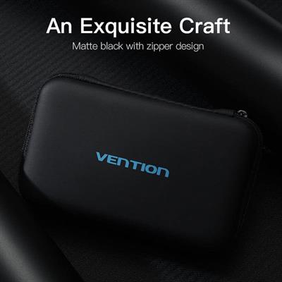 Vention Electronics Organizer Storage Case 16x9x3cm KBJB0 Black