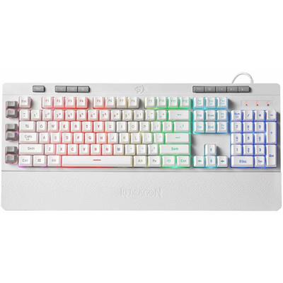 Redragon Shiva K512 RGB Membrane Gaming Keyboard | White - K512W-RGB-1