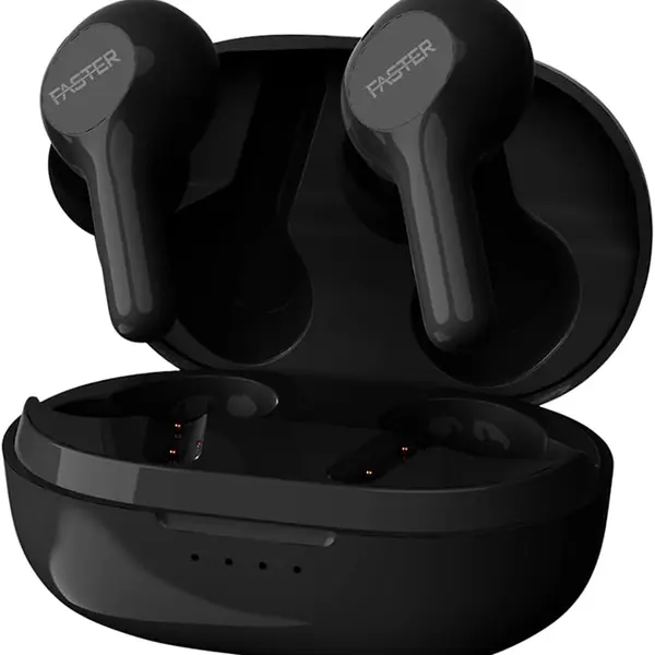 FASTER S50 POWERFUL BASS EARBUDS / Black