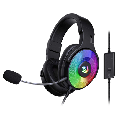 Redragon Pandora 2 RGB Wired Gaming Headset - H350RGB-1 - Black