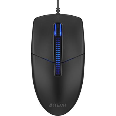 A4Tech N-530S Illuminate Mouse 1200dpi Black
