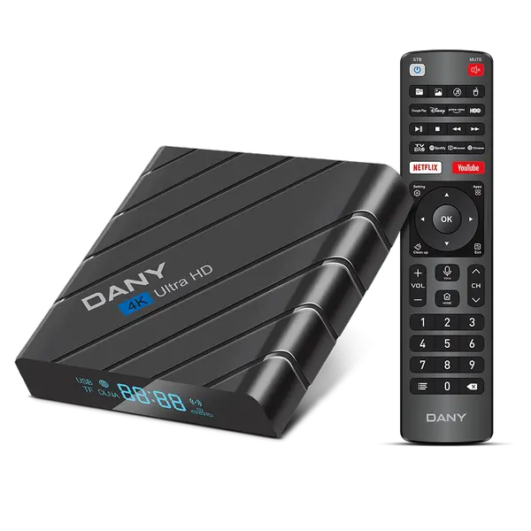 Dany Amaze AX-550 Android Box, 2Gb Ram,16Gb Rom, Optical Fiber Interface - Android 15
