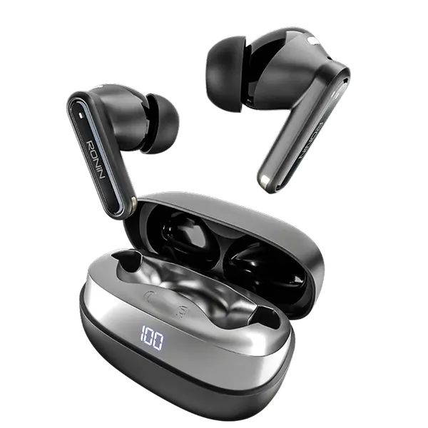 Ronin R-7120 Earbuds Vector ANC + ENC (Black) 