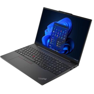 Lenovo ThinkPad E16 Gen 1 Business Laptop - Intel Core i5-1335U 8GB 512GB SSD Intel Iris Xe Graphics 16" WUXGA Display Backlit KB Fingerprint Reader,Dos