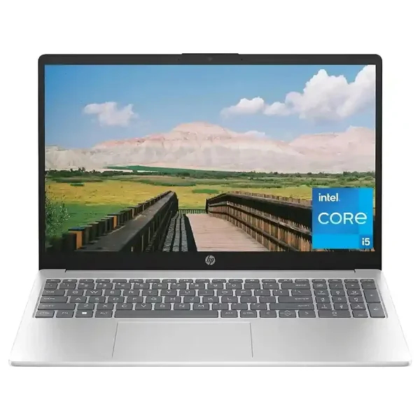 HP Laptop 15-FD0647TU, 13th Gen Intel Core i5-1334U, 16GB DDR4-3200MT/s, 256GB PCIe NVMe M.2 SSD, 15.6" FHD 1080p, Windows 11 , Backlit Keyboard, Natural Silver | Used