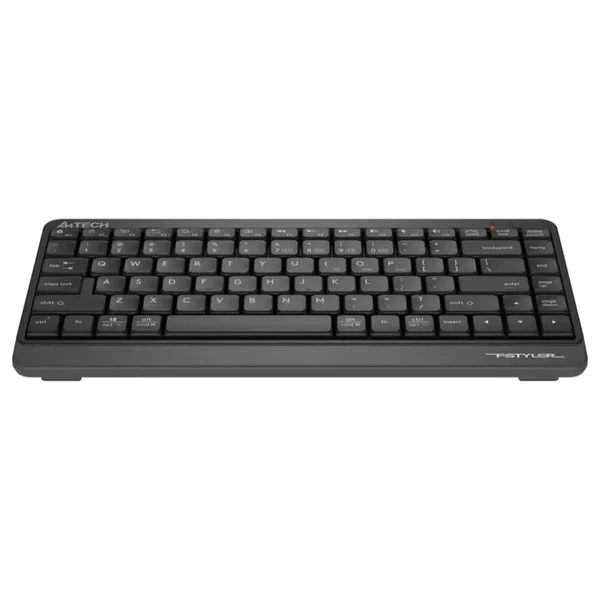 A4Tech FBK11 Wireless Keyboard, Bluetooth and 2.4GHz, Switch Up to 4 Devices, Compact Size, Multimedia Hot Keys, Grey