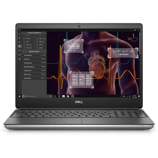 Dell Precision 7550 Workstation Laptop | Intel Core i7-10850H 16GB DDR4 512GB SSD Nvidia Quadro T2000 4GB GDDR6 Backlit KB Windows 11