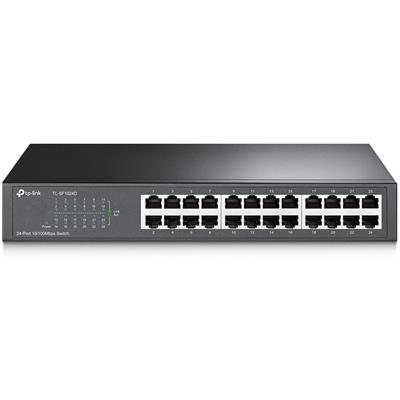 TP-Link TL-SF1024D 24-port 10/100Mbps Desktop/Rackmount Unmanaged Switch - Ver 3.0