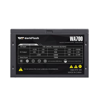 DarkFlash Aigo Warcraft WA700, 700W Power Supply