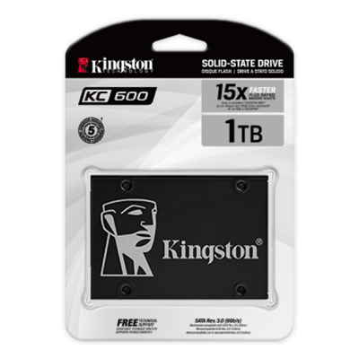 Kingston KC600 1TB SATA III Solid State Drive (SSD)