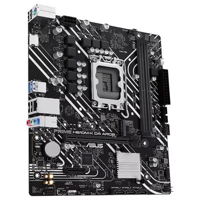 Asus PRIME H610M-K D4 ARGB LGA1700 mic-ATX Motherboard