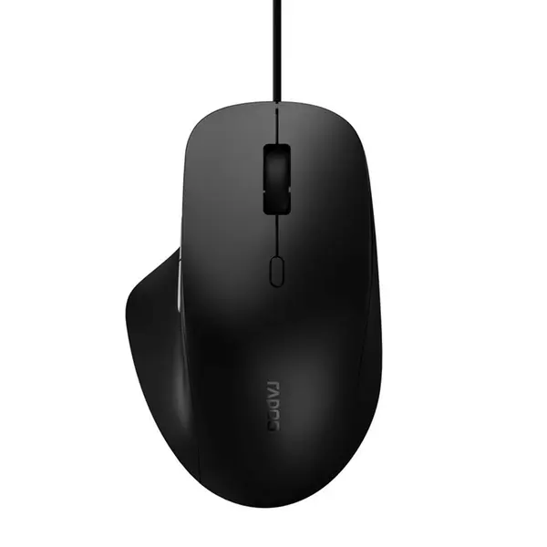 Rapoo N500 Wired Silent Optical Mouse / Black