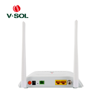 VSOL V2802GWT 1GE+1FE++WiFi+CATV GPON ONU