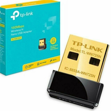TpLink TL-WN725N 150Mbps Wireless N Nano USB Adapter - Ver 3.0