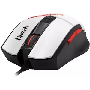 Bloody L65 Max Naraka Bladepoint RGB Gaming Mouse - Official Game Branding - 12000 CPI - Translucent Honeycomb Design - RGB Animations