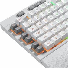 Redragon Shiva K512 RGB Membrane Gaming Keyboard | White - K512W-RGB-1