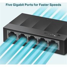 TP-Link LS1005G 5-Port Gigabit Unmanaged Switch | Ver 3.0