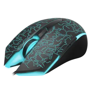 Rapoo V18 2000 DPI Gaming Optical Wired Mouse, Ergonomic Design Gaming-Focused Design for Comfortable Gameplay - Black