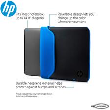 HP Chroma Sleeve 15.6″ – (Black/Blue)