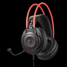 Bloody G200 Gaming Headset - Black Red