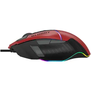 Bloody W95 Max RGB Extra Fire Gaming Mouse - Ultra Core 3, 4 Activated - Sportes Red