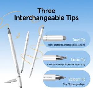 VENTION 3 IN 1 Magnetic Stylus Pen Universal Aluminum Alloy - KQLW0